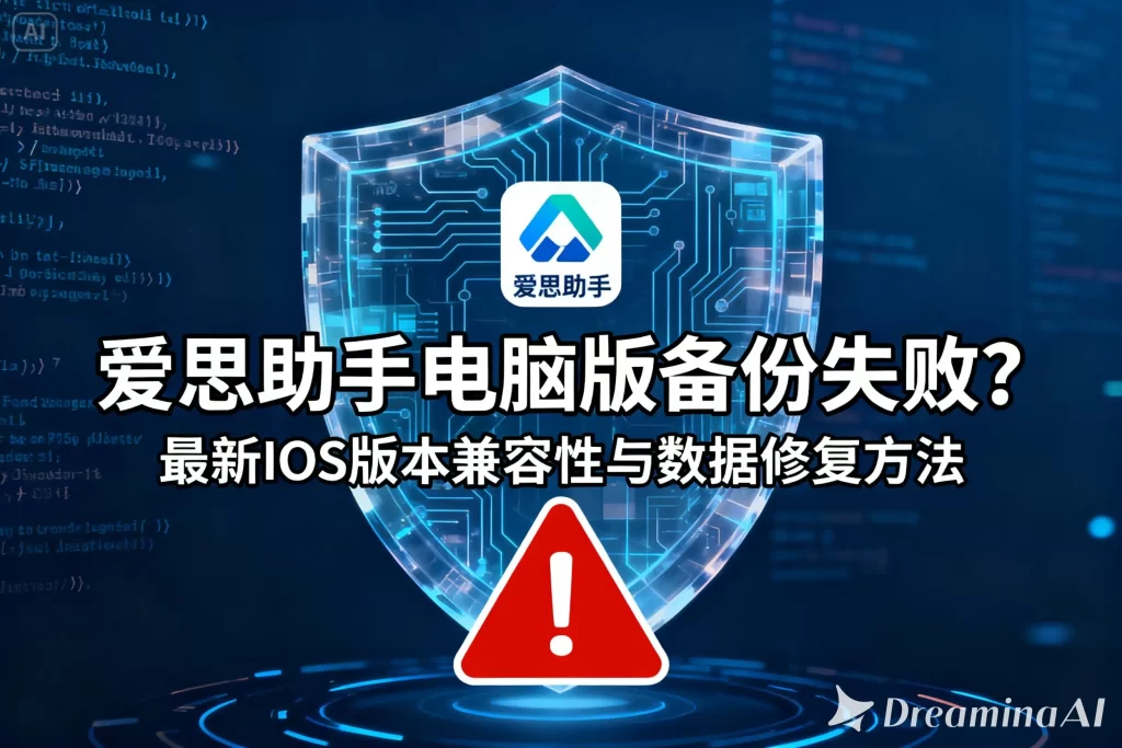 爱思助手电脑版备份失败？最新 iOS 版本兼容性与数据修复方法